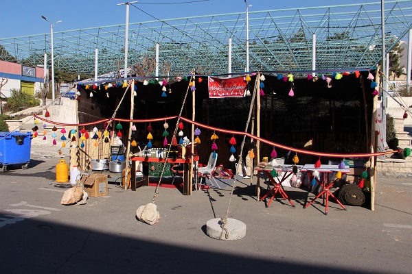 سیاه‌چادر عشایر کهگیلویه و بویراحمد در نمایشگاه تهران برپا شد